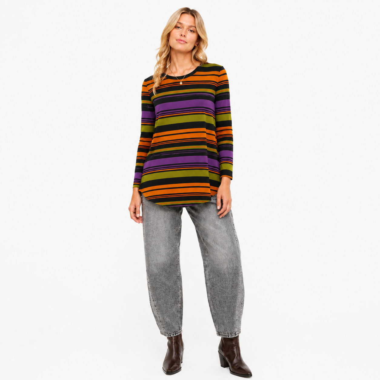 Halloween Stripe-