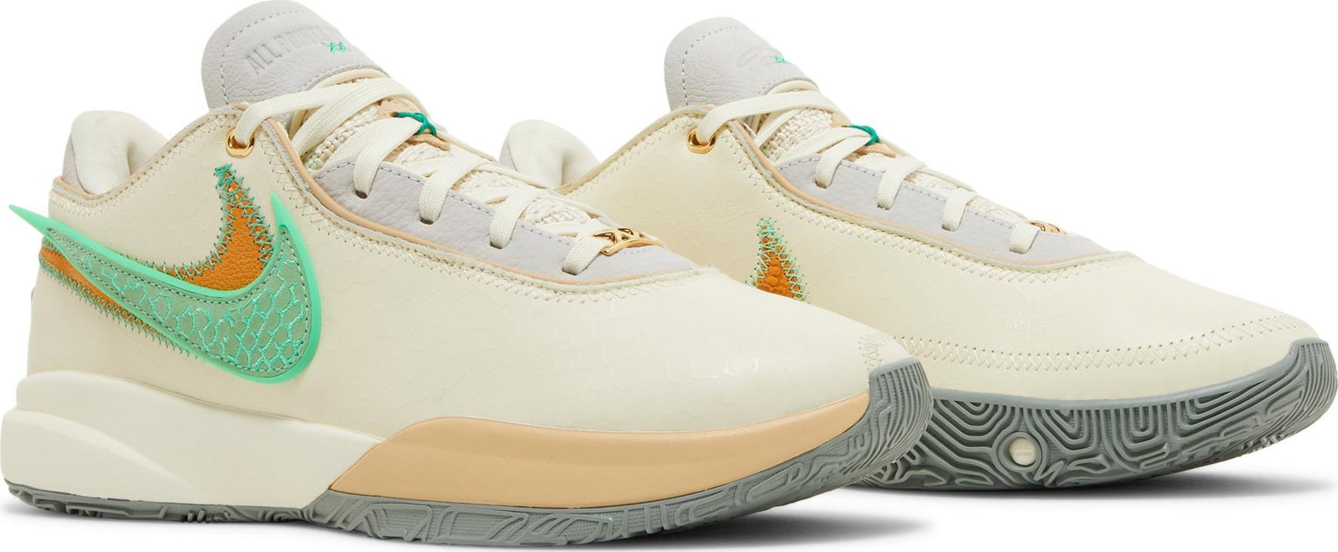 Coconut Milk/Electric Algae/Vivid Orange/Sesame/Mica Green/Phantom-