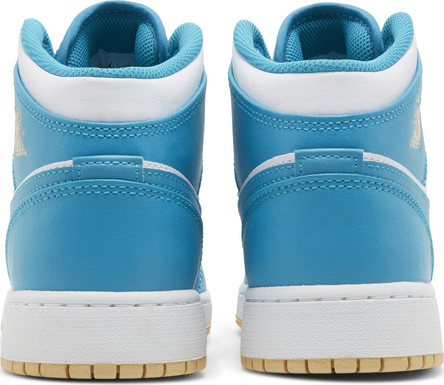 Grade School Air Jordan Retro 1 Mid 'Aquatone (Gs)'