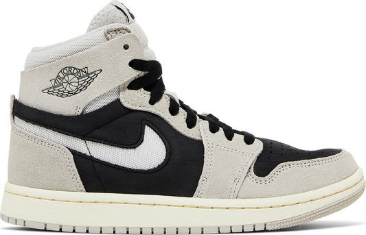 Air Jordan Women's Retro 1 High Zoom Air Cmft 2 'Light Iron Ore' Sneakers