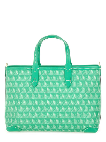 XS Tote Bag With "I Am a Plastic Bag" Pattern