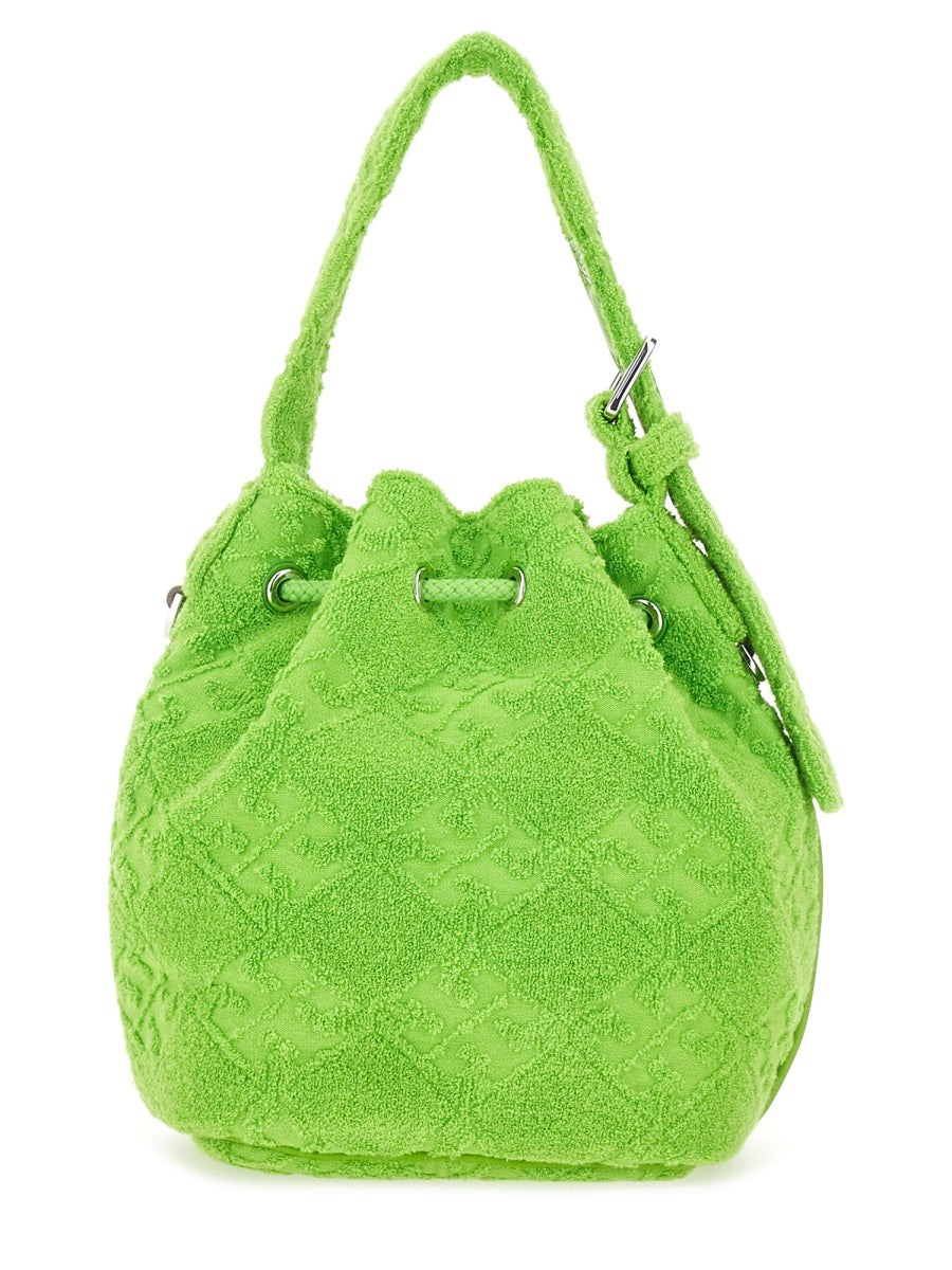 T Monogram Mini Bucket Bag