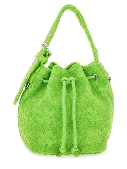 T Monogram Mini Bucket Bag