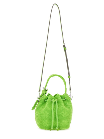 T Monogram Mini Bucket Bag