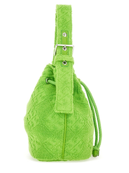 T Monogram Mini Bucket Bag