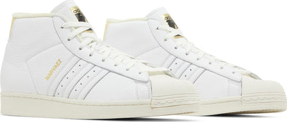 adidas Men's Pro Model Adv 'Sam Narvaez White' Sneakers