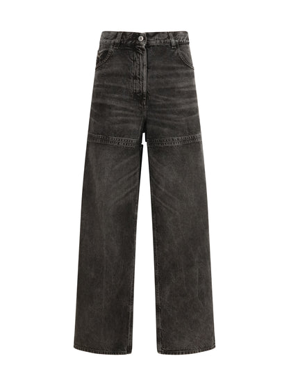 Jeans Cut-Out Black/White