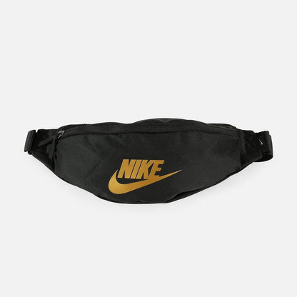 Nike Adult Heritage Hip Pack Black Gold