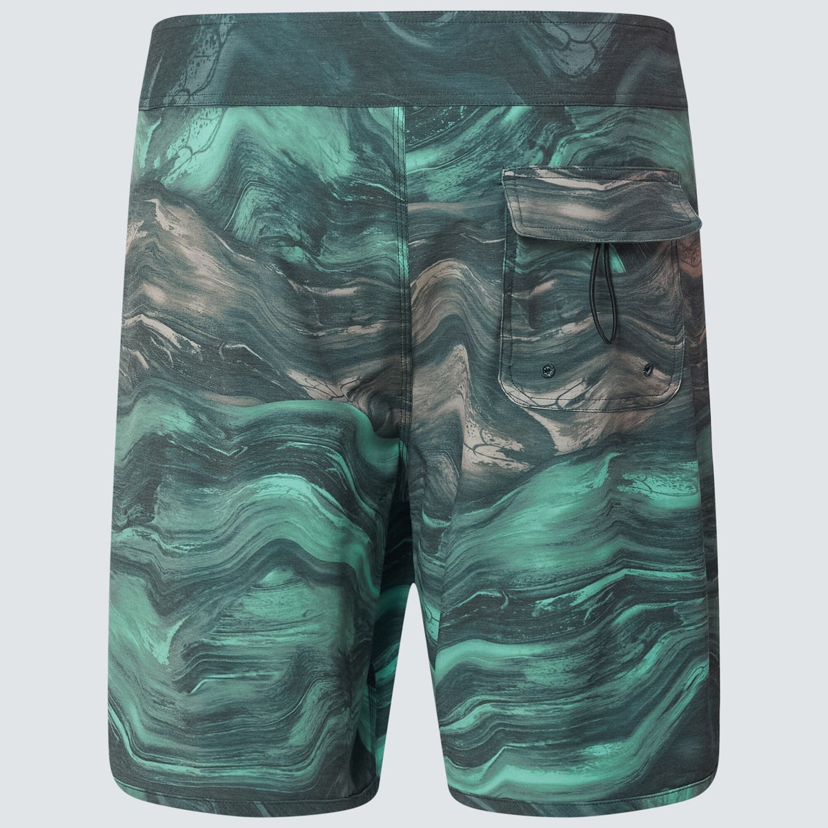Oakley Men's Marble Swirl 19" Boardshort - Mint Green Magma