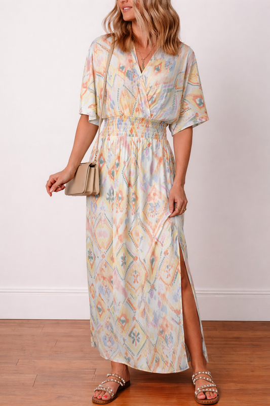 Threaded Pear Logan High Waist Maxi Dress