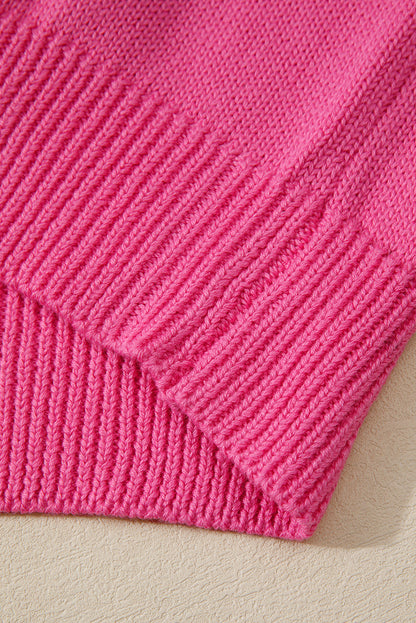 Threaded Pear Anahi Drop Shoulder Knit Sweater