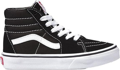 Vans UY Sk8 Hi VD5F6BT Trainers Kids' Sneakers — Black/White Leather High-Top