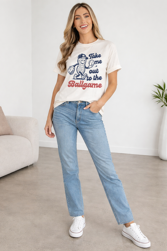 Threaded Pear Hattie the Ballgame Casual Tee