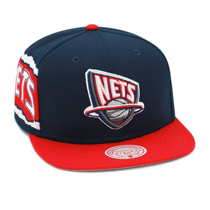 Mitchell & Ness Men's NBA New Jersey Nets Jumbotron Snapback