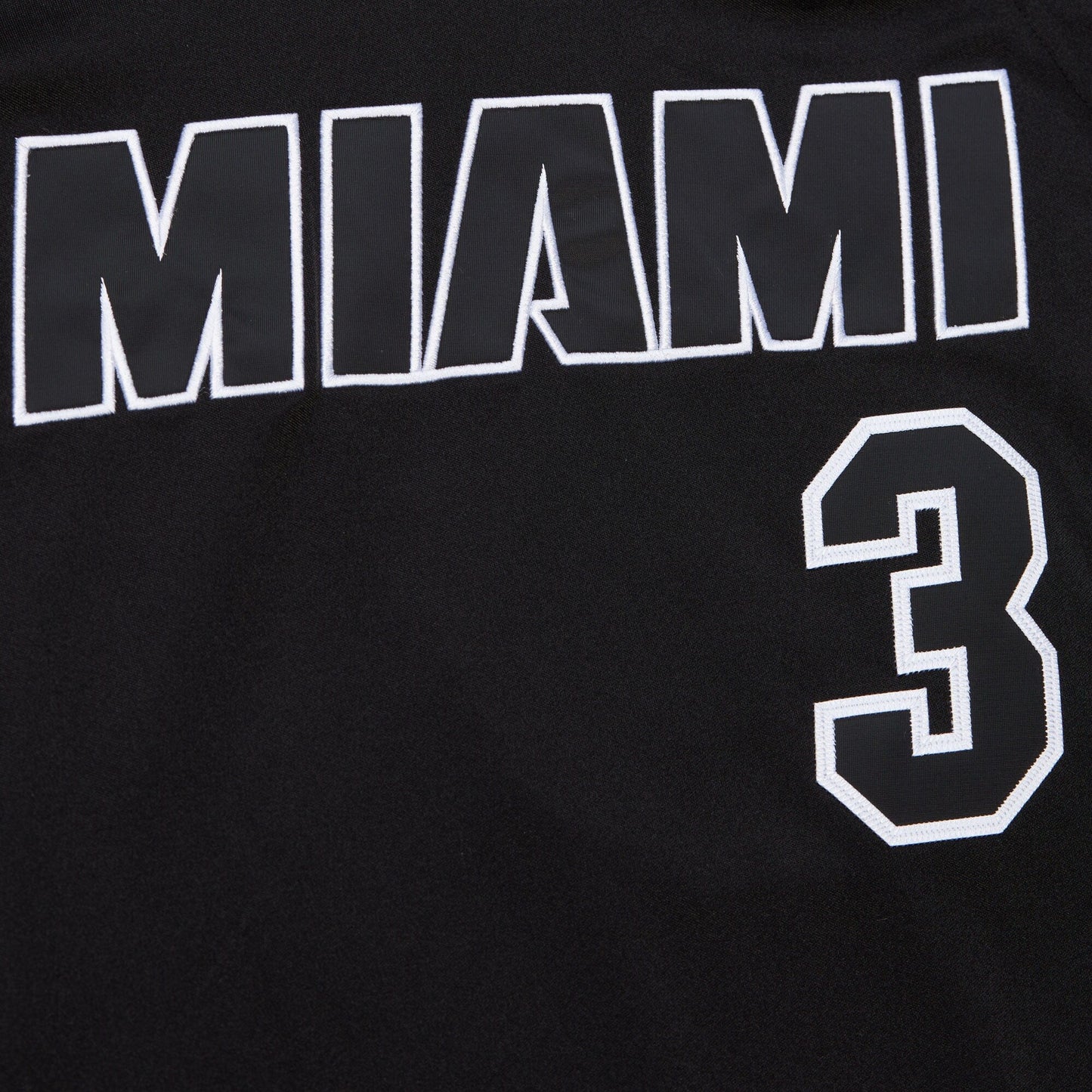 Men's Mitchell & Ness NBA Dark Alternate Jersey Heat 2011 Dwyane Wade