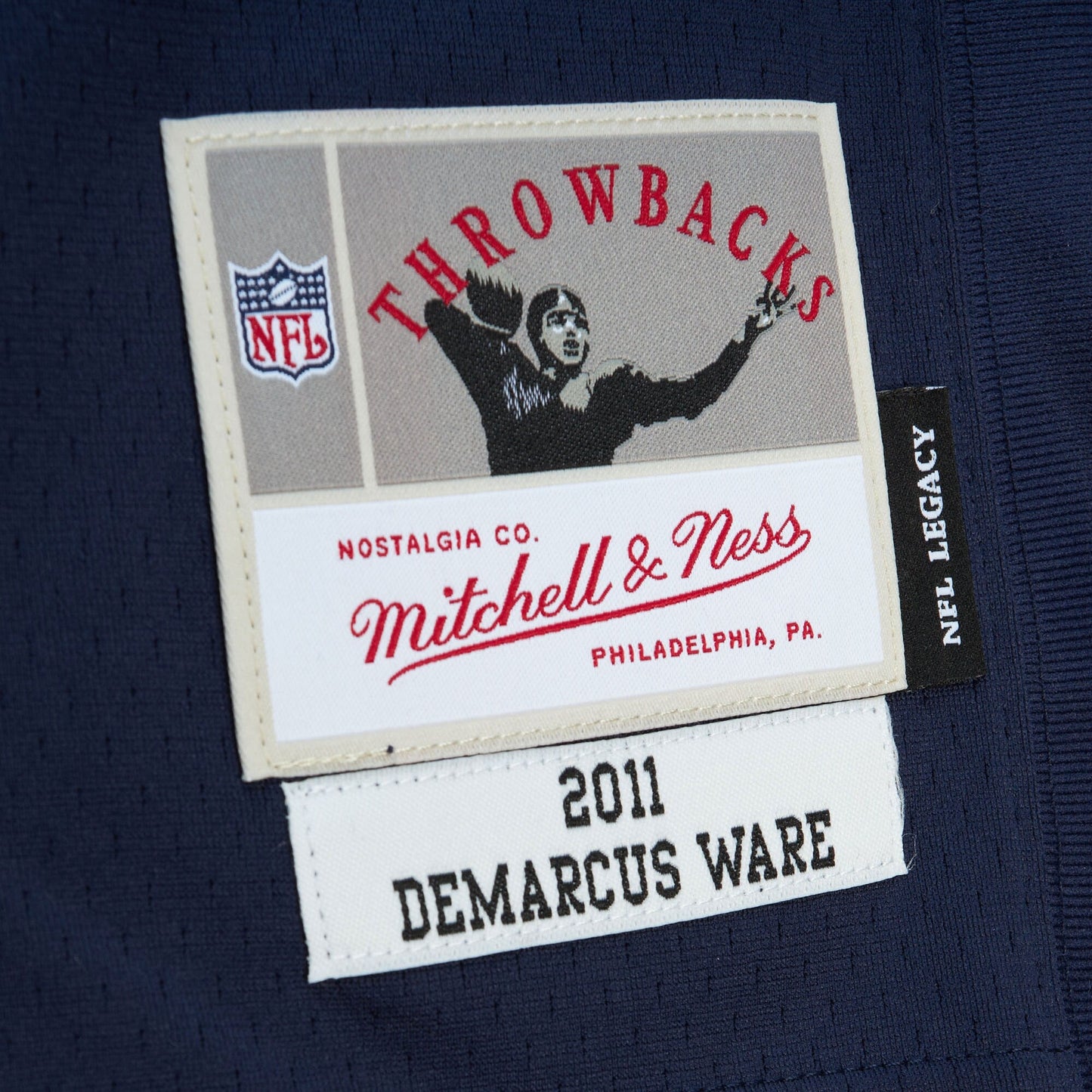 Men's Mitchell & Ness NFL Dark Jersey Cowboys 2011 Demarcus Ware