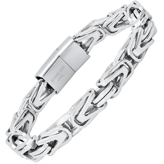 Interlock Link Chain Bracelet