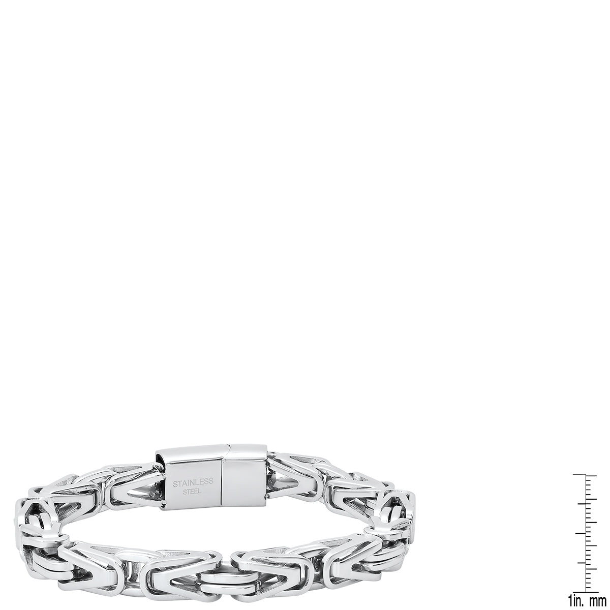 Interlock Link Chain Bracelet