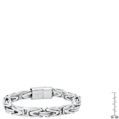 Interlock Link Chain Bracelet