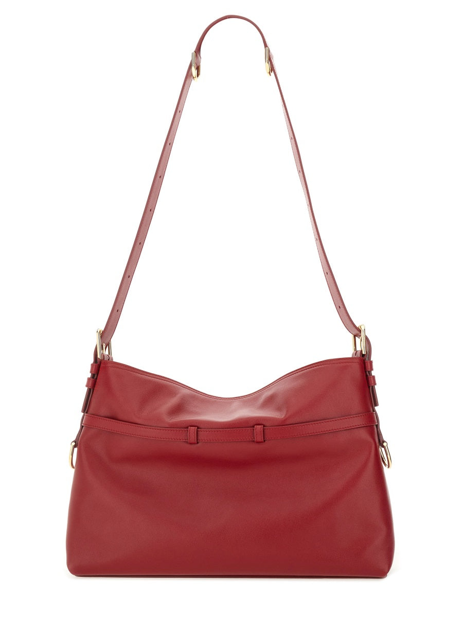 Medium Calf Leather Shoulder Bag