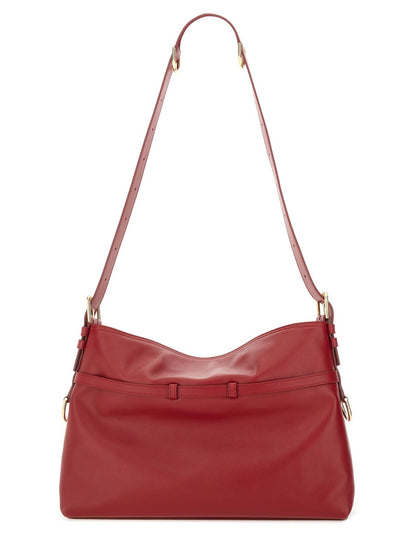 Medium Calf Leather Shoulder Bag
