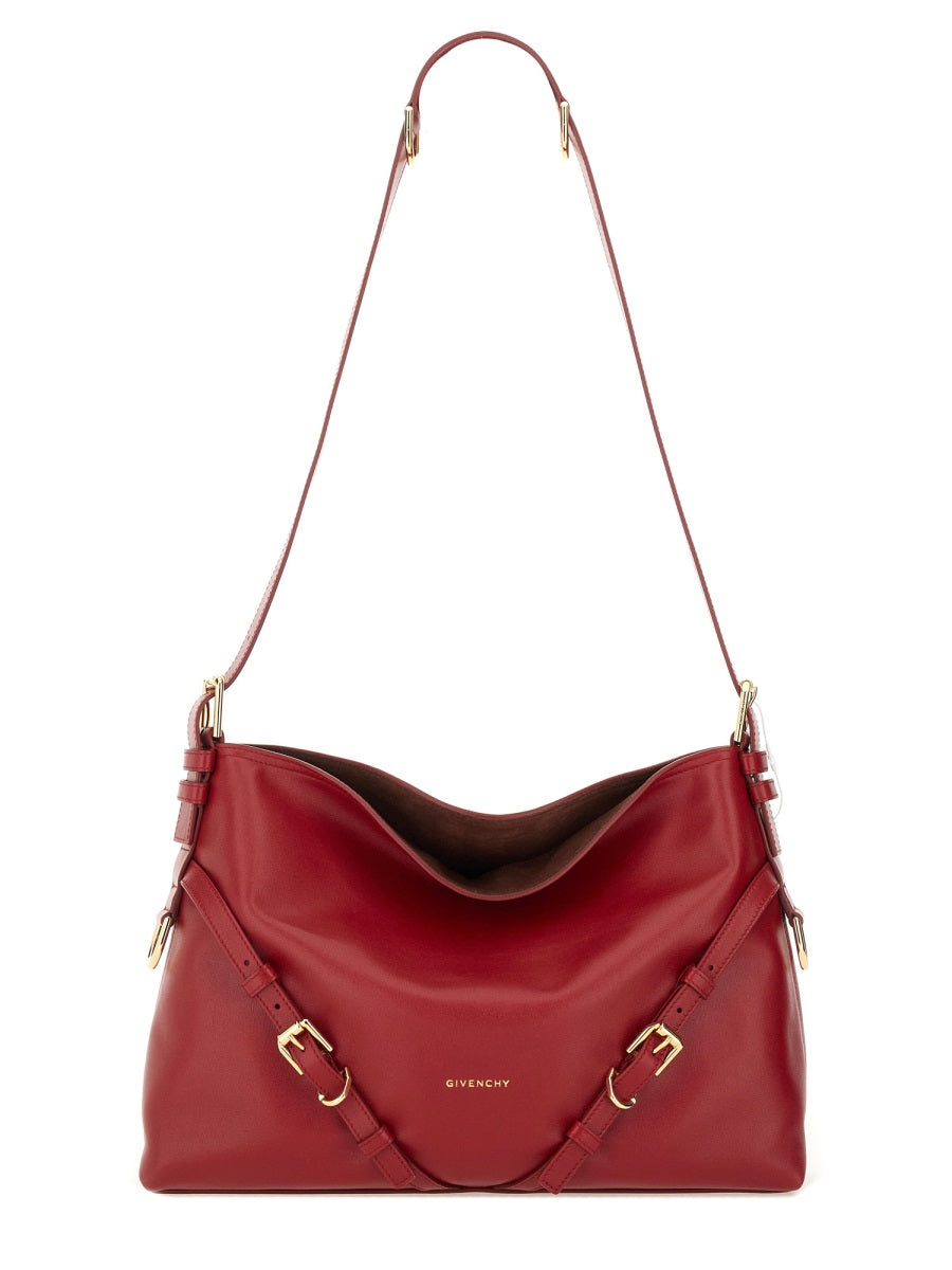 Medium Calf Leather Shoulder Bag