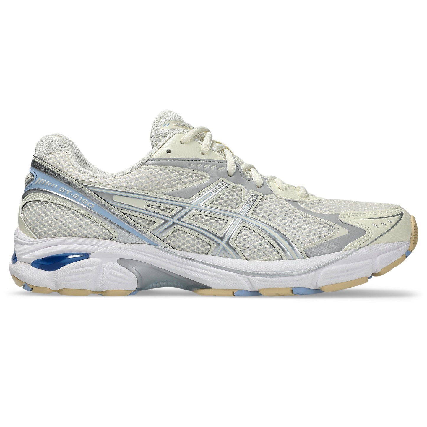Men's Asics GT-2160 - Ivory/Pure Silver/Blue