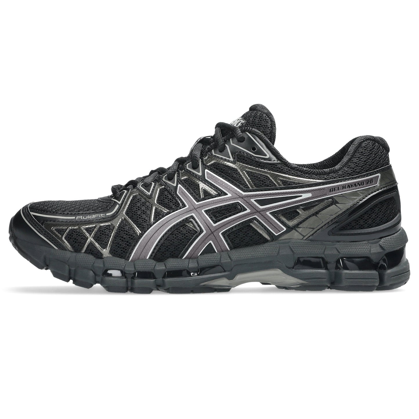 Men's Asics GEL-Kayano 20 - Black/Clay Grey