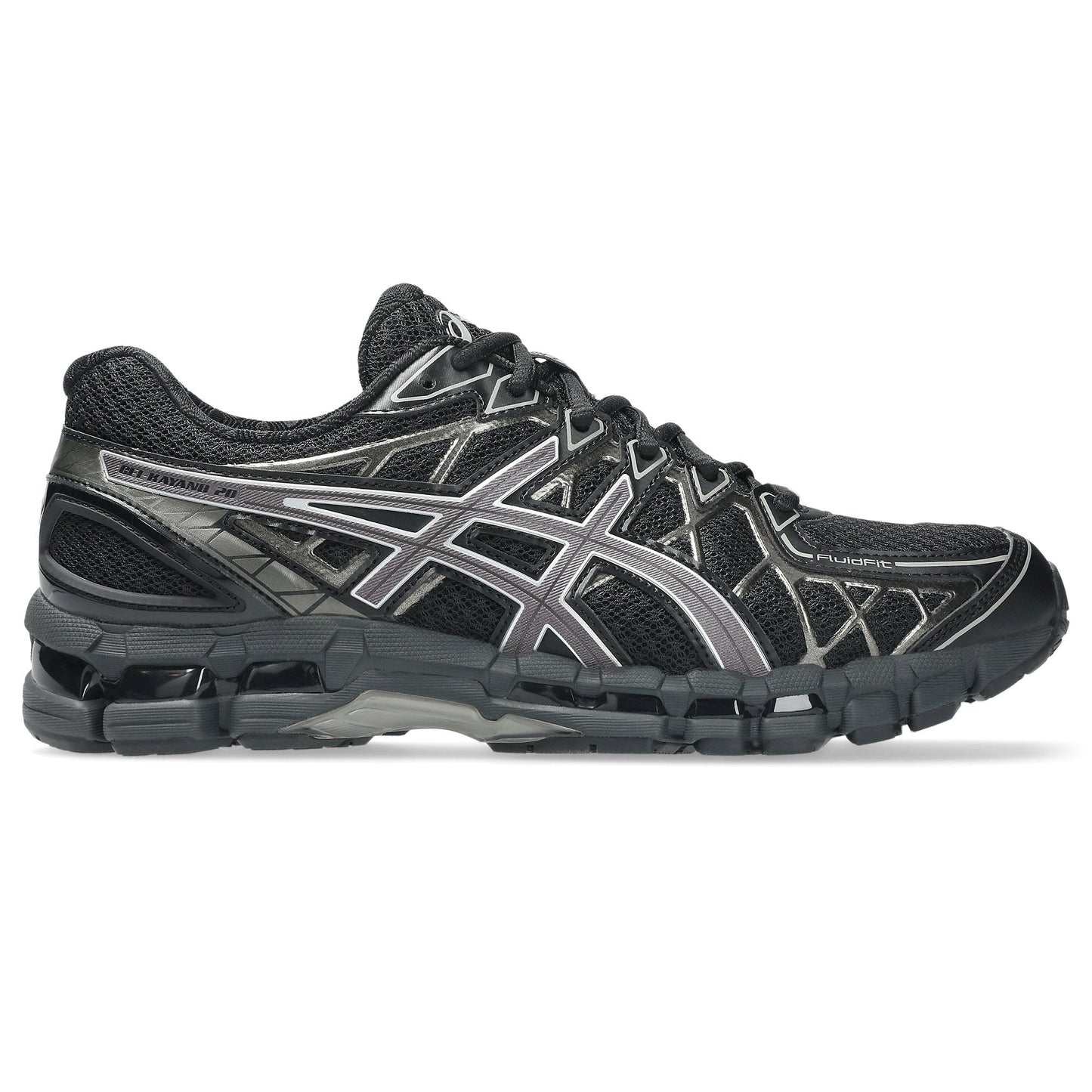 Men's Asics GEL-Kayano 20 - Black/Clay Grey