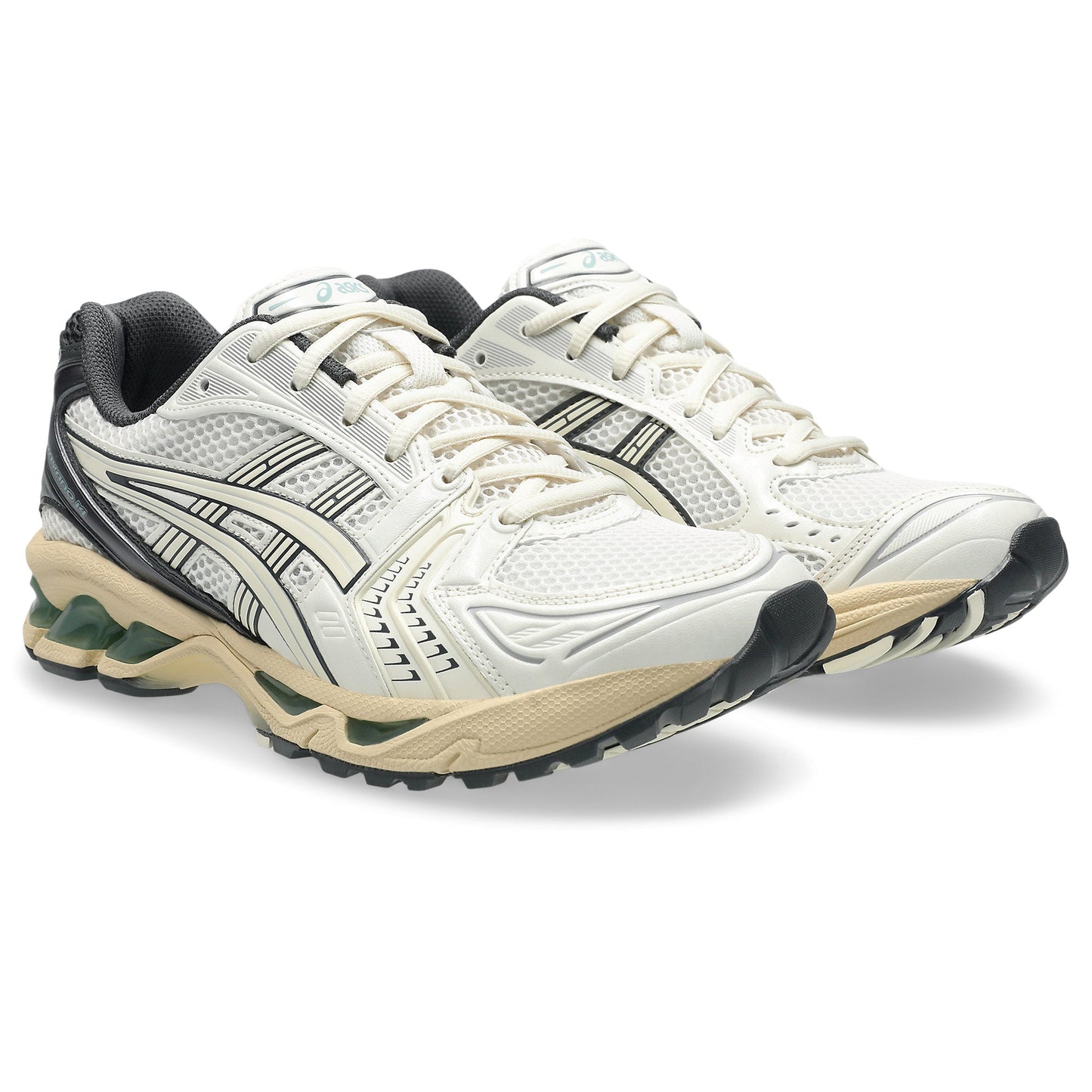 Men's Asics GEL-Kayano 14 - Cream/Obsidian Grey