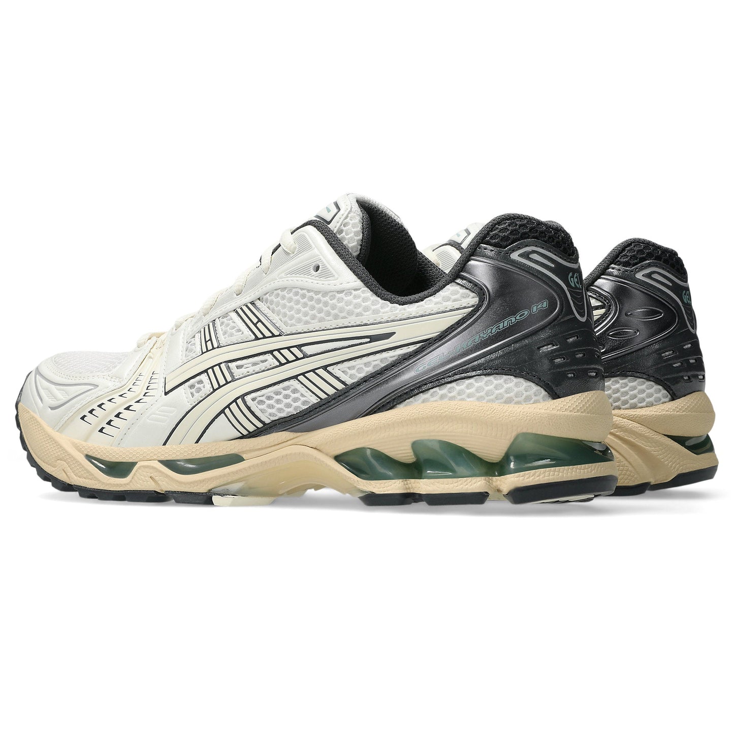 Men's Asics GEL-Kayano 14 - Cream/Obsidian Grey