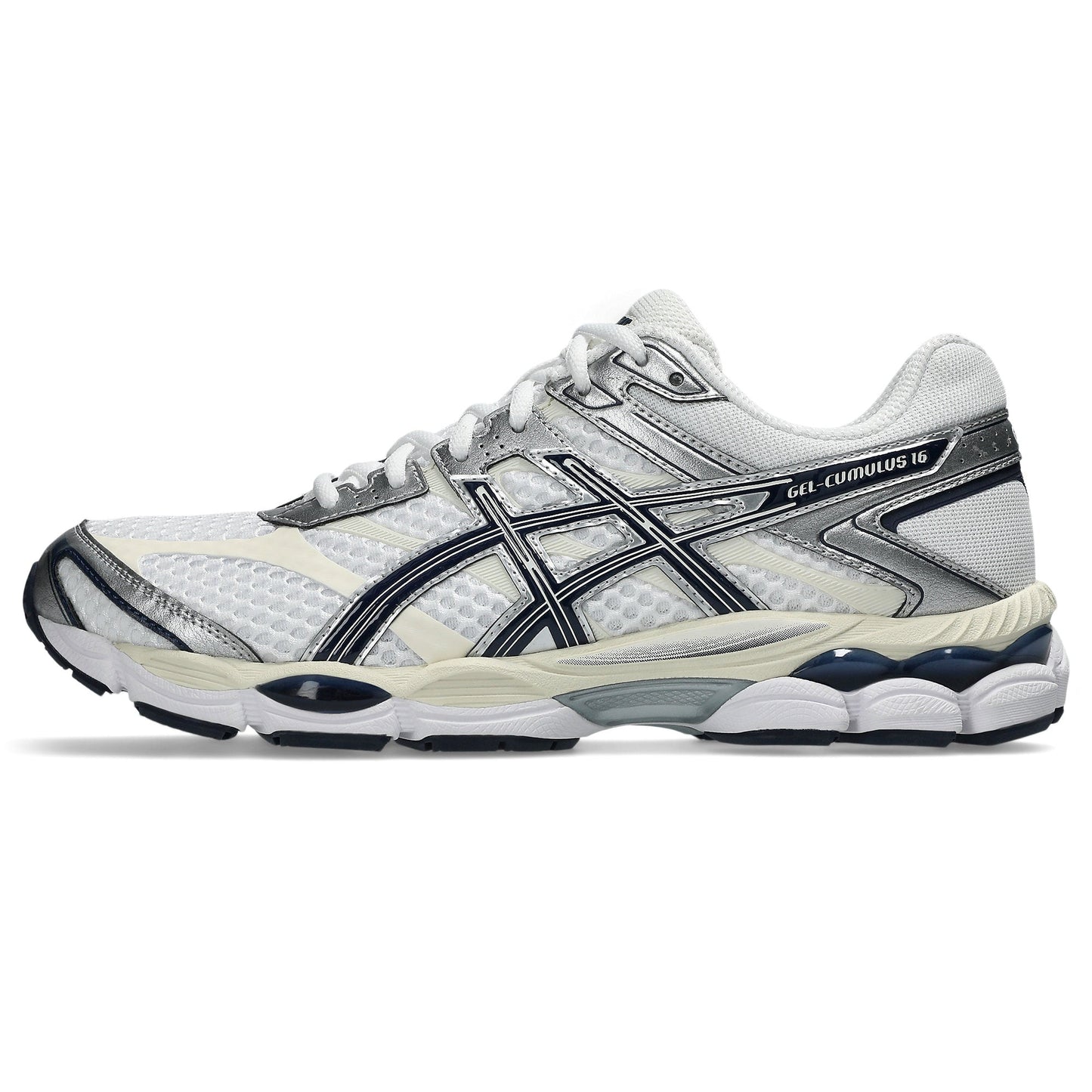 Men's Asics GEL-Cumulus 16 - White/Midnight