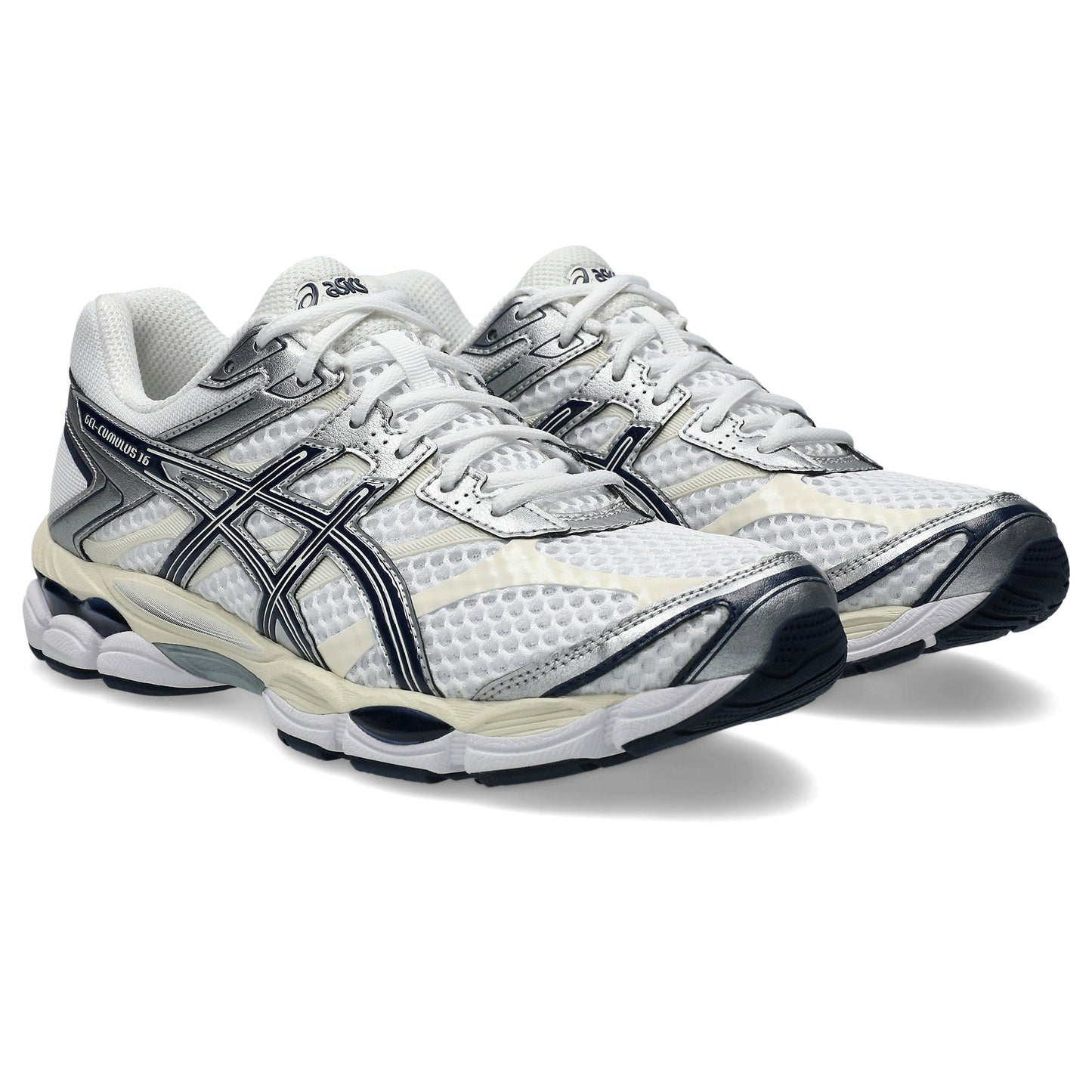 Men's Asics GEL-Cumulus 16 - White/Midnight