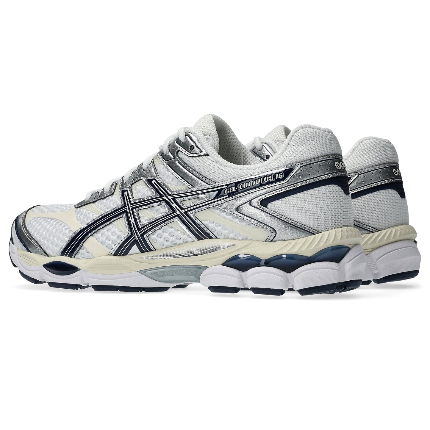 Men's Asics GEL-Cumulus 16 - White/Midnight