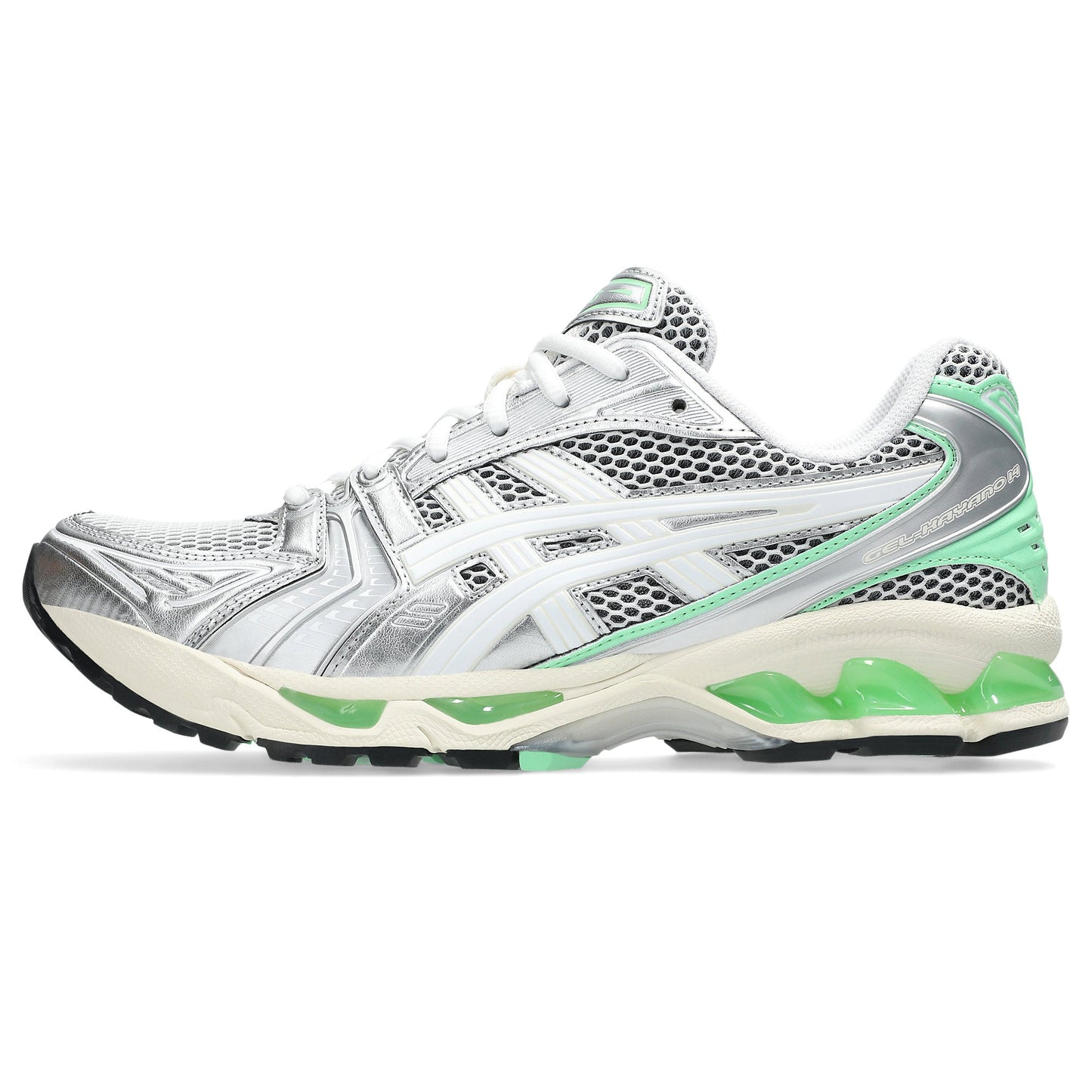 Men's Asics GEL-Kayano 14 - Silver/Lime
