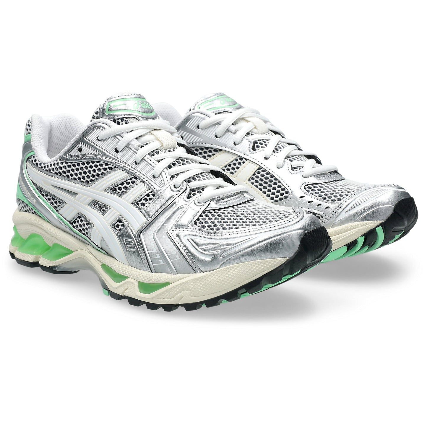 Men's Asics GEL-Kayano 14 - Silver/Lime