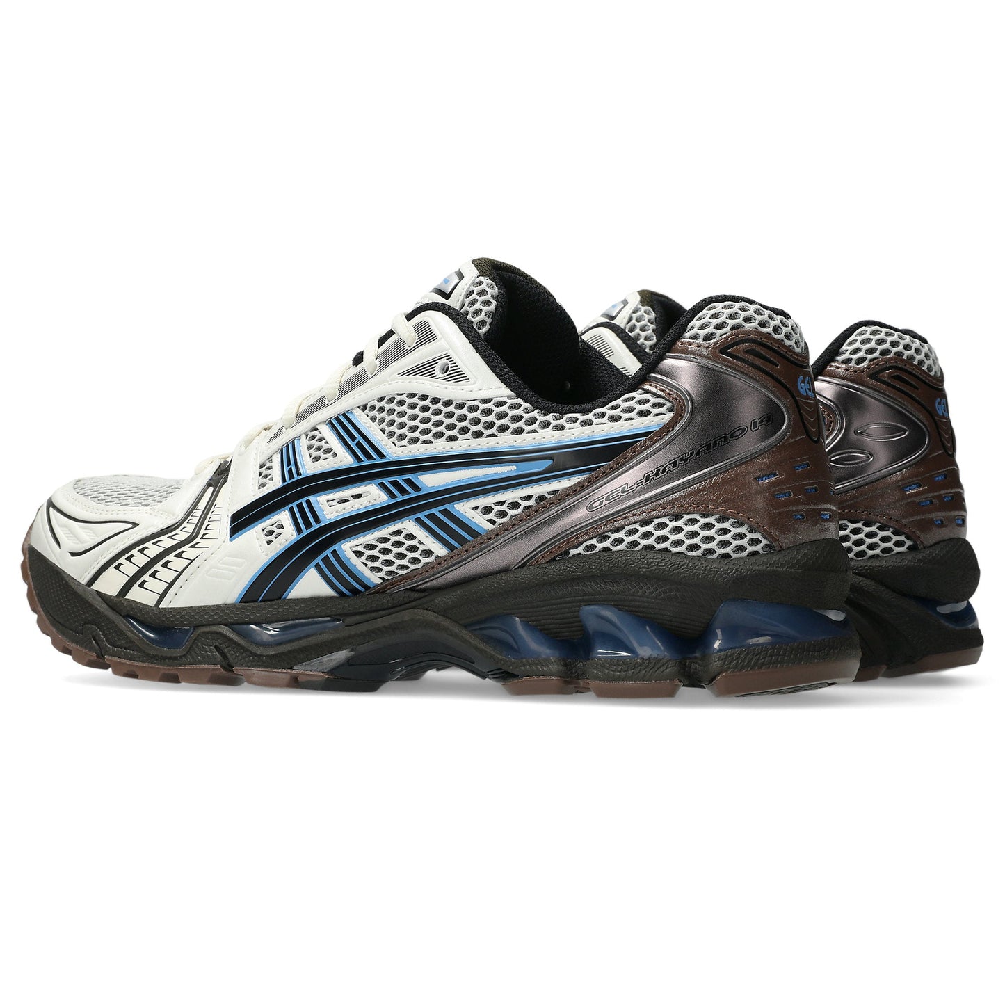 Men's Asics GEL-Kayano 14 - Cream/Blue Coast