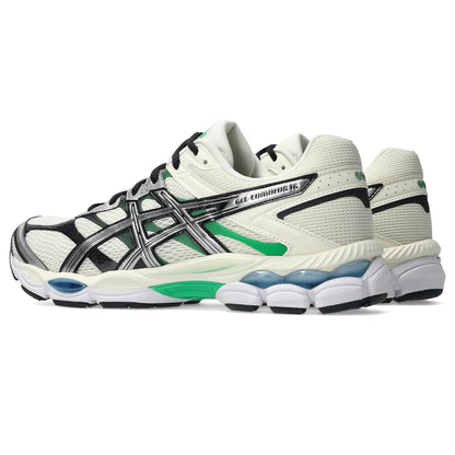 Men's Asics GEL-Cumulus 16 - Ivory/Pure Silver/Green