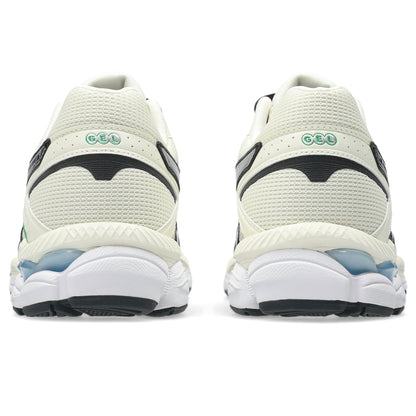 Men's Asics GEL-Cumulus 16 - Ivory/Pure Silver/Green