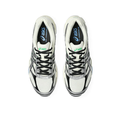 Men's Asics GEL-Cumulus 16 - Ivory/Pure Silver/Green