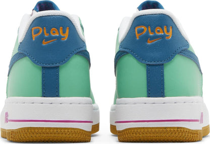 Nike Grade School Air Force 1 Low Lv8 'Play Gs' Sneakers