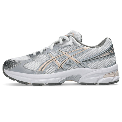 Grade School Asics GEL-1130 - White/Pearl Pink
