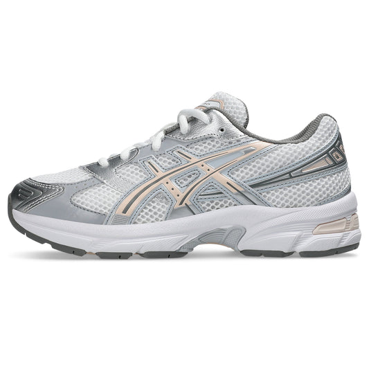 Grade School Asics GEL-1130 - White/Pearl Pink