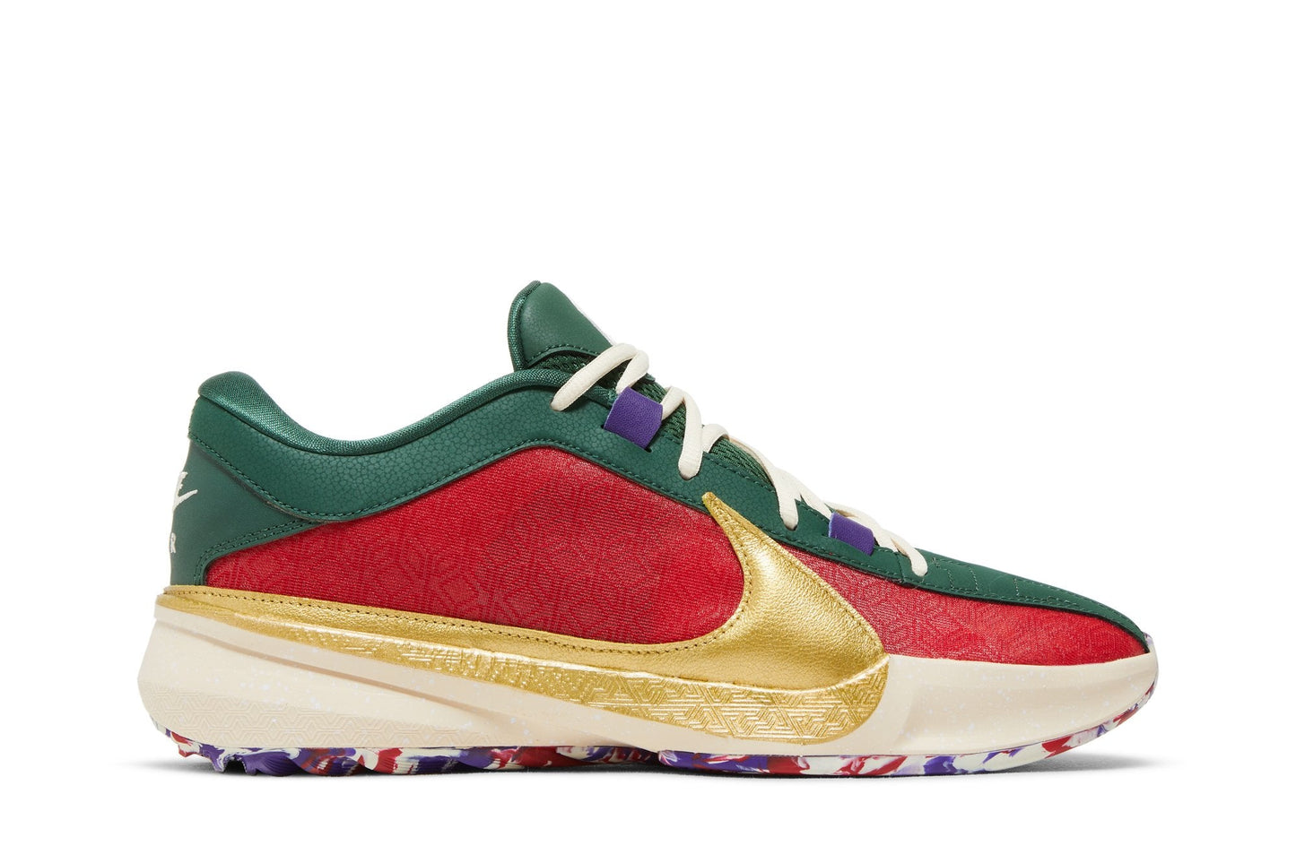 Gym Red/Metallic Gold/Fir/Court Purple/Flat Opal/White-