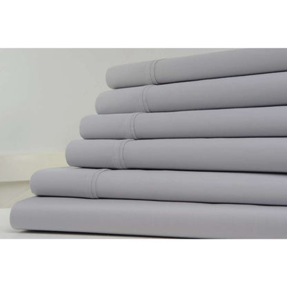 Kathy Ireland 1200 Thread Count 6 Piece Cotton Rich Sheet Set by Bed Bath Fashions
