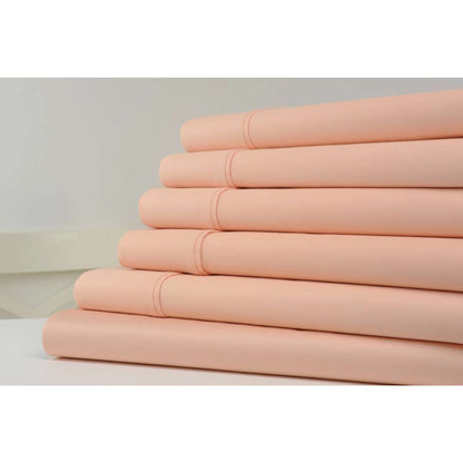 Kathy Ireland 1200 Thread Count 6 Piece Cotton Rich Sheet Set by Bed Bath Fashions