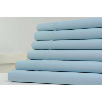 Kathy Ireland 1200 Thread Count 6 Piece Cotton Rich Sheet Set by Bed Bath Fashions