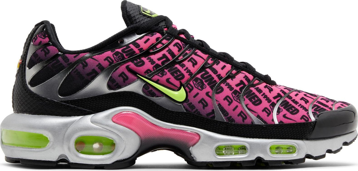 Nike Men's Air Plus Mercurial Xxv 'Hyper Pink And Volt' Sneakers