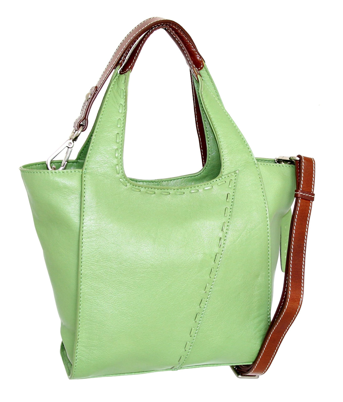 Nino Bossi Chiara Small Satchel - Leaf