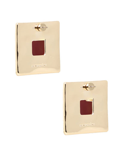 Retrofête Stone Dangle Earrings